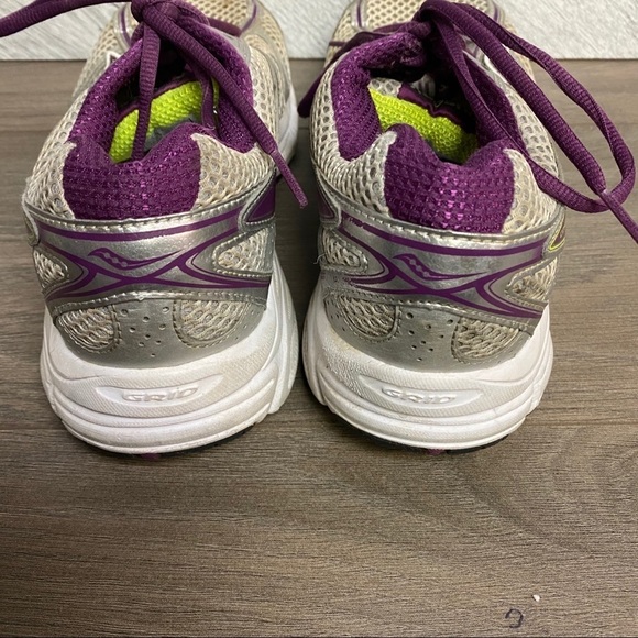 Saucony | Cohesion Purple & Silver Size 11 - Picture 5 of 8